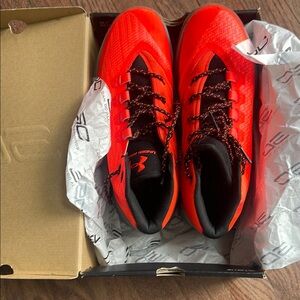 Under Armour Red Athletic Shoes